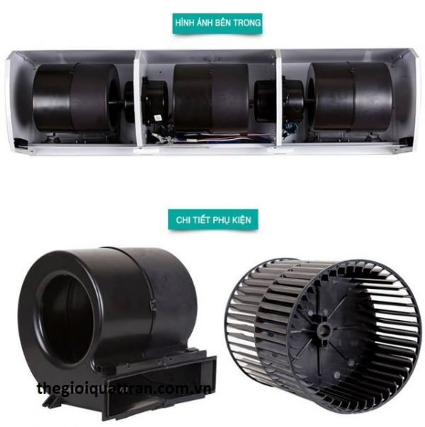 Cấu tạo quạt cắt gió