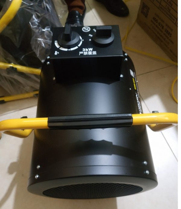 Quạt sưởi gió nóng công nghiệp Dorosin DHE-03Y