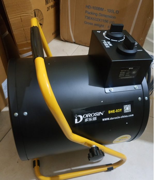 Quạt sưởi gió nóng công nghiệp Dorosin DHE-5k