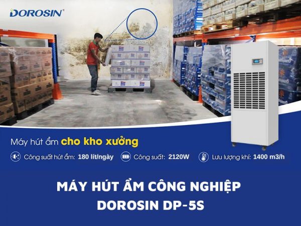 máy hút ẩm công nghiệp DP-5s